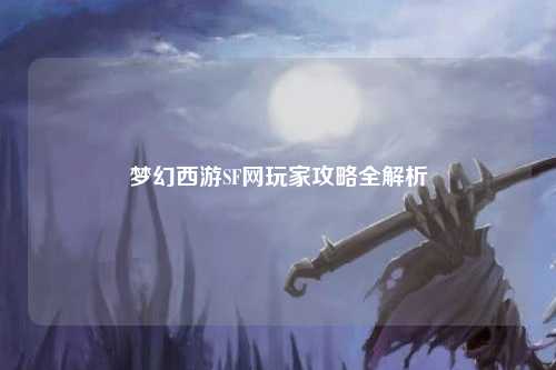 梦幻西游SF网玩家攻略全解析